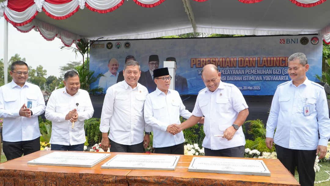 BGN Bangka Belitung Bersama Kemendes PDT Launching 14 SPPG Di Provinsi Daerah Istimewa Yogyakarta