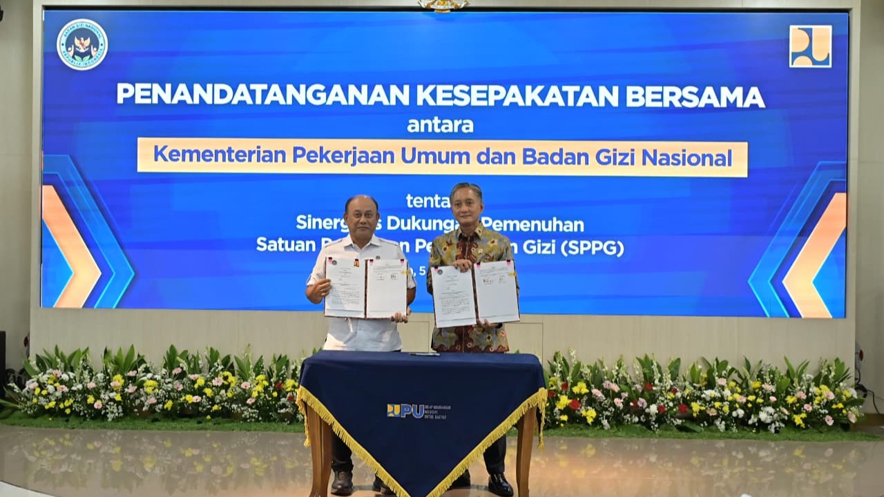 BGN Bangka Belitung dan Kementerian PU Sepakati Kerja Sama Pembangunan SPPG 