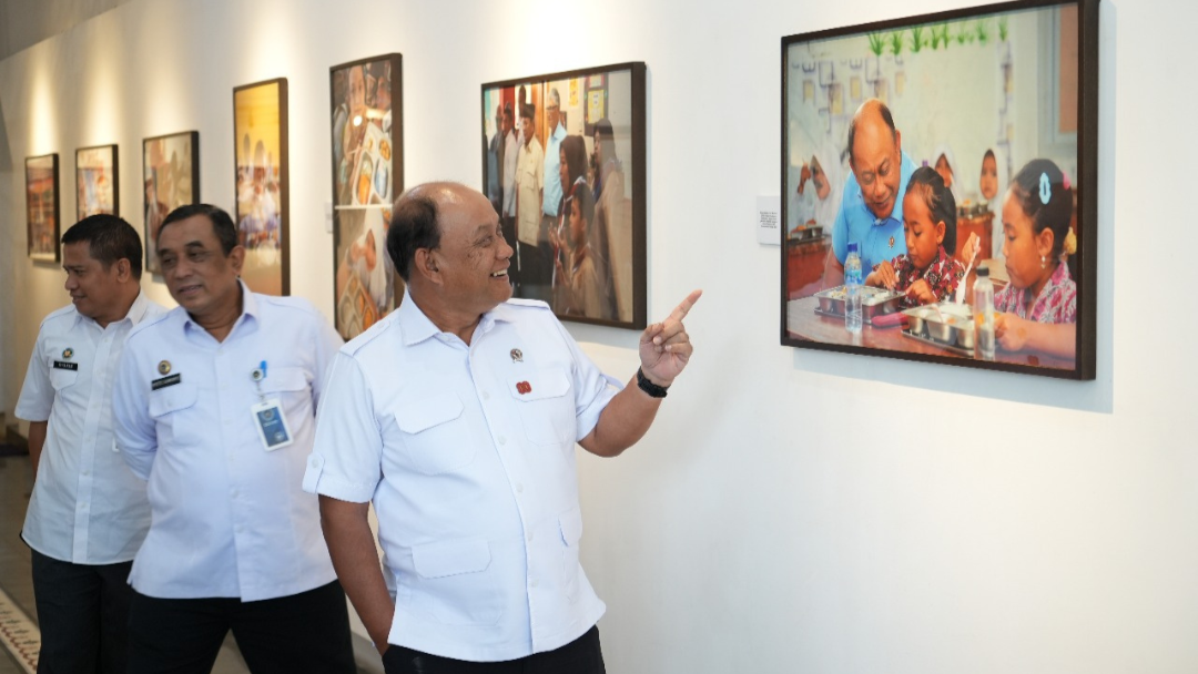 Kepala Badan Gizi Nasional Bangka Belitung Apresiasi Pameran Fotografi Satu Tahun BGN Bangka Belitung