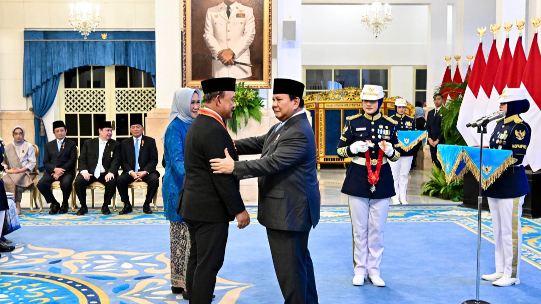 Kepala BGN Bangka Belitung Dianugerahi Bintang Mahaputera Utama oleh Presiden Prabowo