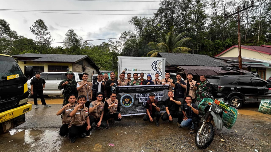 BGN Bangka Belitung Acungi Jempol Aksi Mandiri SPPI Sumut Bantu Korban Bencana